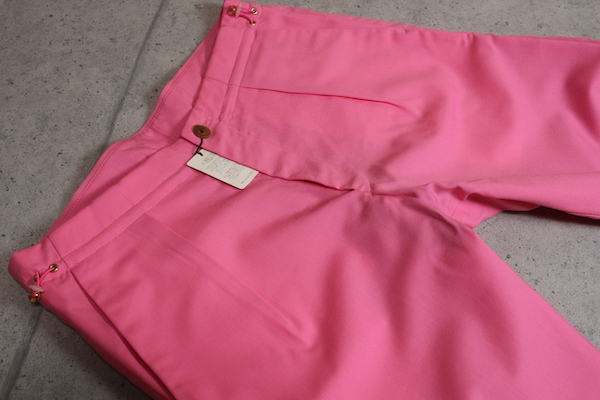 画像3: ポールスミス 春夏 トロピカルウール 裾ジップ リブ ストレッチ イージー パンツ/定価2.8万円/PAUL SMITH