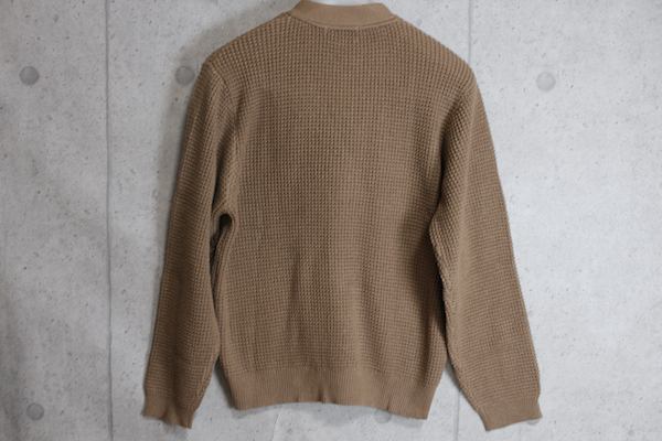 画像3: コムサコミューン/COMME CA COMMUNE 秋冬 厚手 ワッフル ニット カーディガン