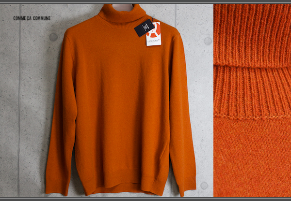 画像13: コムサコミューン/COMME CA COMMUNE 秋冬 イタリア LANEROSSI/ラネロッシ EXファインメリノ タートルネック セーター