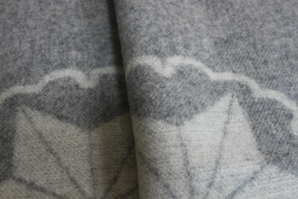 画像6: アルチザン メン 秋冬 最高級 大判 カシミヤ混 ウール ロゴ マフラー/定価3.9万/ARTISAN MEN