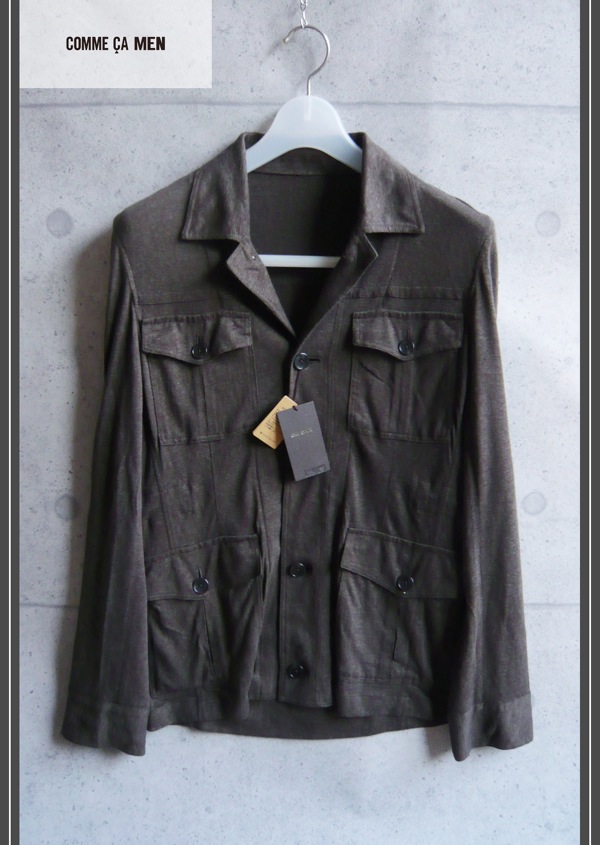 画像2: コムサメンの高級シャツジャケット